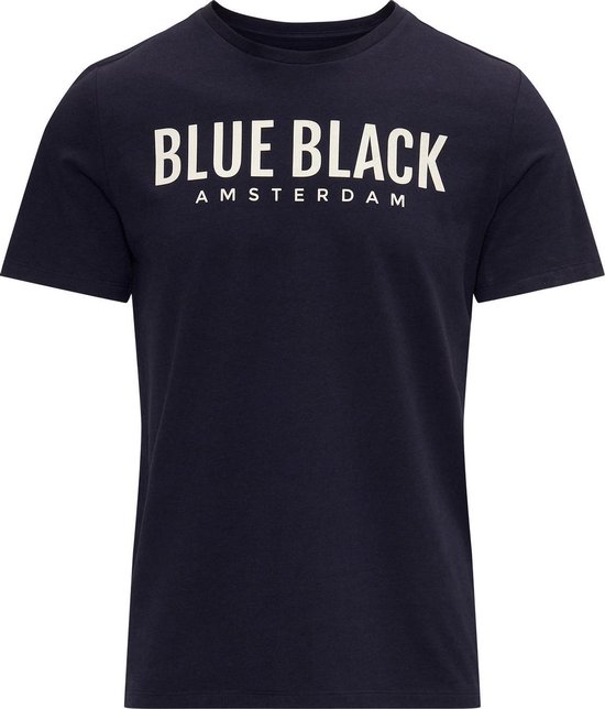 Black Amsterdam Jongens T-shirt Blauw Maat 164 bol.com
