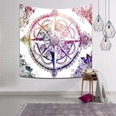 Bohemian Style Printing Home Tapestry Wandkleden Strandlaken Strandmat, Afmeting: 150 * 130cm