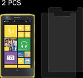 2 STUKS voor Nokia Lumia 1020 0.26mm 9 H + Oppervlaktehardheid 2.5D Explosieveilige Gehard Glas Film