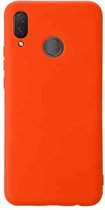 Voor Huawei nova 3 schokbestendig Frosted TPU beschermhoes (oranje)