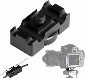 BEXIN Camera Quick Release Plate Datakabel Fixer Houder voor Canon EOS 5D Mark IV