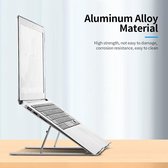 Universele Ergonomische Laptopstandaard 10-17.6’’inch - Aluminium - Verstelbaar - Laptop houder - Tablet Houder - Laptop Steun