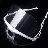 Transparant Mondkapje - Hygiënisch mondmasker - Gelaatmasker - Face shield - Herbruikbaar - 500 stuks