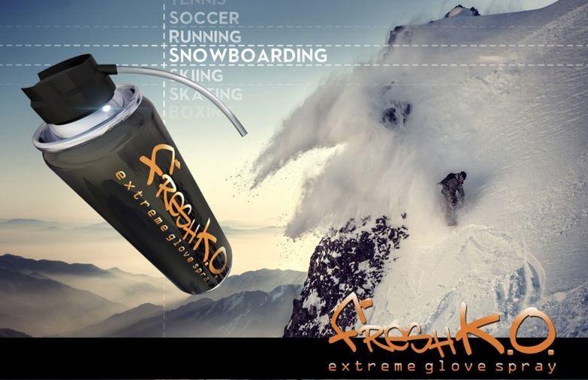 Freshko Extreme Glove Spray Bokshandschoen Verfrisser Fresh KO Spray