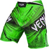 Venum Galactic Fight Shorts Neo Groen XS - Jeansmaat 30