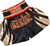 Venum 999 Muay Thai Kickboks Broekje Zwart Goud XXL - Jeans Maat 38
