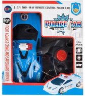 Mega Creative - R/C Politieauto - Blauw - Met licht en geluid