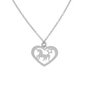 Lilly 102.1538.41 Ketting Zilver 41cm