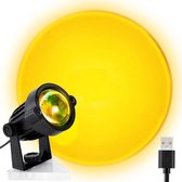 Projectielamp | LED-Projector | USB | 360 Graden Draaibaar | ABS