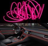 3m Koud Licht Flexibel LEIDEN Strooklicht voor Autodecoratie (Roze Licht)
