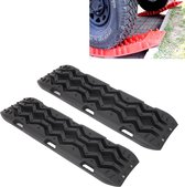 2 STKS Universele Auto Sneeuwkettingen Modderbanden Tractiemat Wielketting Antisliprails Auto Winter Road Turnaround Tool Antislipgreepsporen