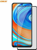 Voor Redmi Note 9S / Note 9 Pro ENKAY Hat-Prince 0.26mm 9H 6D Privacy Anti-spy Volledig scherm Gehard glasfilm