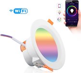 Slimme WIFI LED Inbouwspot - RGB - 5 Watt