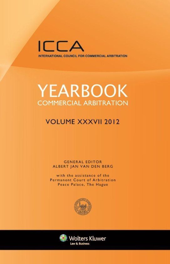 Yearbook Commercial Arbitration Volume XXXV - 2012 - cover
