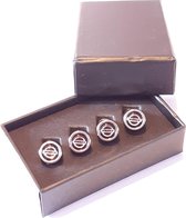 Ventieldopjes Nissan Carbon in cadeauverpakking