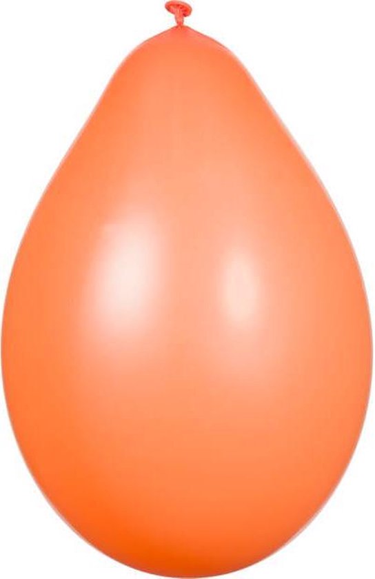 - Oranje - EK 2021 - Ballonnen 36 Stuks - ballon - Nederland - Oranjeballonnen 36x - Voetbal - Holland - Feest - Party - Helium - Verjaardag