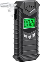 Detepo Digitale Alcoholtester - Geschikt voor Frankrijk - Oplaadbaar met USB - Blaastest Alcohol Meter - Ademtest om je Alcoholpromillage mee te Testen - Met Extra Mondstukjes