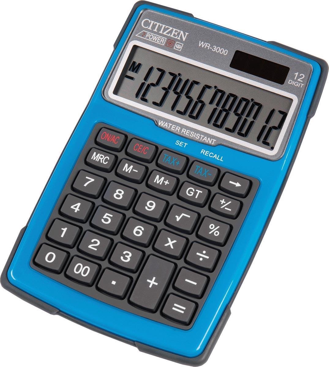 WR3000-BL - Outdoor Desktop Calculator