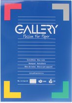 Gallery schrijfblok, ft A4, gelijnd, 100 vel