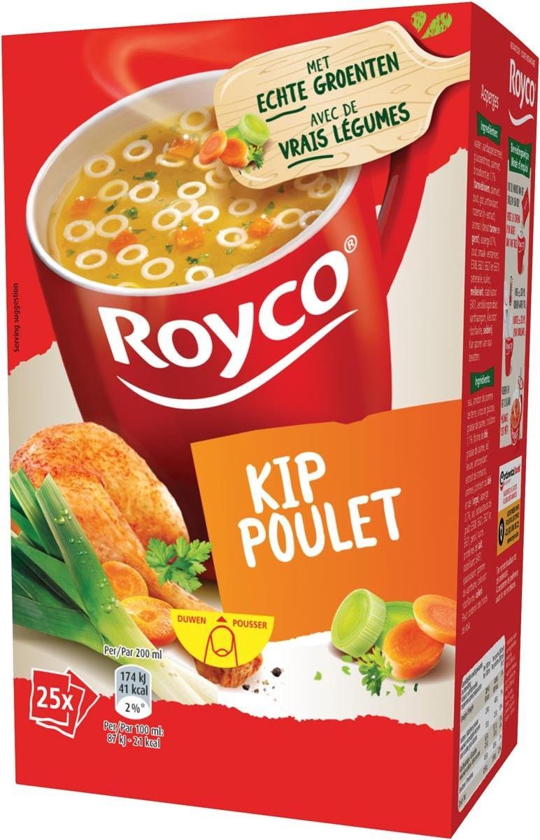 Soupe minute Royco Kip 200ml/25