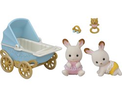 foto van Sylvanian Families 5432 set tweeling chocoladekonijn
