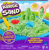 Kinetic Sand - Zandbakspeelset - Groen - 454 g - Sensorisch speelgoed
