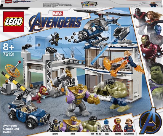 LEGO Marvel Super Heroes Marvel Avengers : L'attaque du QG des Avengers  76131 – Kit de... | bol.com