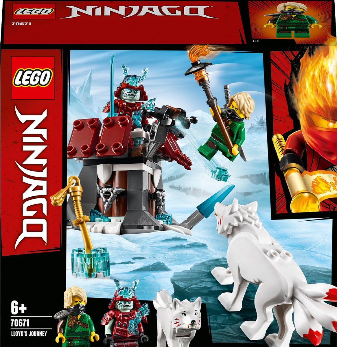 LEGO NINJAGO L'épopée de Lloyd 70671 – Kit de construction (81 pièces) |  bol.com