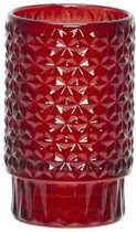 Theelichthouder Glas - Waxinelichthouder - Covent Gard. DonkerRood - ø6,2cm
