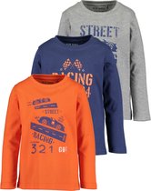 Blue Seven Jongens 3 Pack Shirt - Maat 104
