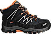 Cmp Wandelschoenen Rigel Mid Junior Suède Oranje/zwart Maat 28