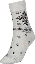 Tommy Hilfiger Boot Sock Folk Tommy 1P Dames Sokken - Maat 35/38