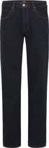 Lee Brooklyn Straight Blue Black Heren Jeans - Spijkerbroek voor Mannen - Donkerblauw/Zwart - Maat 36/32