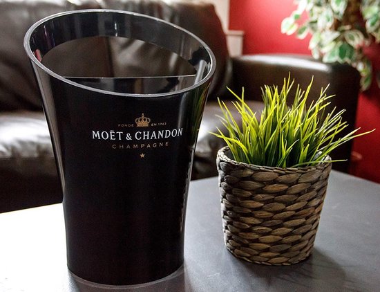 Moët & Chandon Ice Bucket - Luxe Champagnekoeler - Wijnkoeler - Koeler - Zwart - Black - Moët & Chandon