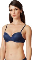 Viuma Vrouw Marineblauw 620561 Push Up Beha Beugel Bh Dagelijks Comfort Hoogwaardig Kwaliteit