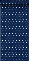 Sanders & Sanders behangpapier sterren marine blauw - 935225 - 53 cm x 10,05 m