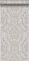 Origin behang ornamenten taupe - 346211 - 53 cm x 10,05 m