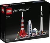 Lego Architecture - Tokyo Skyline - Bekende bouwwerken uit Tokyo