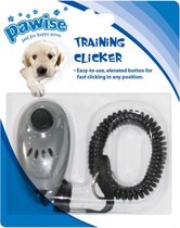 Pawise - Training Clicker  - Clickertraining is diervriendelijk je hond trainen - 7 x 3,5 cm