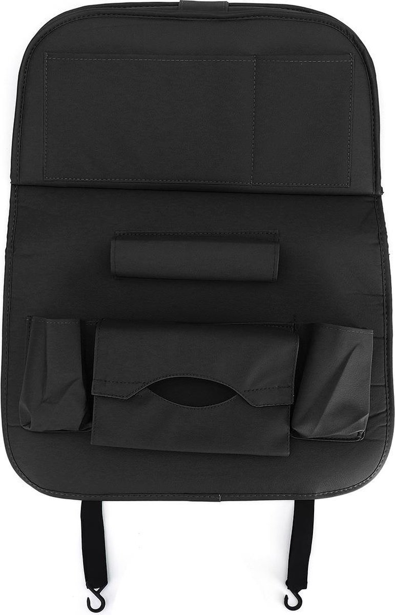 Voiture Siège Arrière Organisateur Tablette Support Rangement Poche Anti  Kick De