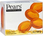 Pears Transparent Soap - 4 x 100 g