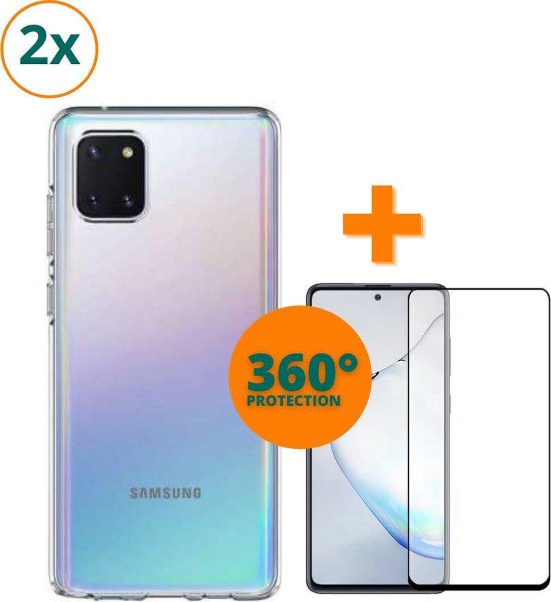 Fooniq Telefoonhoesje - Back Cover - Geschikt Voor Samsung Galaxy Note 10 Lite