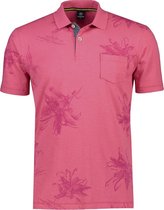 Lerros Korte mouw Polo shirt - 2063222 854 WILD FUCHSIA (Maat: M)