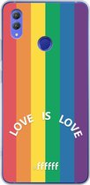 6F hoesje - geschikt voor Honor Note 10 -  Transparant TPU Case - #LGBT - Love Is Love #ffffff