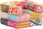 Medina Poef modulair stof patchwork