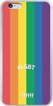 6F hoesje - geschikt voor iPhone 6 Plus -  Transparant TPU Case - #LGBT - #LGBT #ffffff