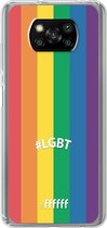 6F hoesje - geschikt voor Xiaomi Poco X3 Pro -  Transparant TPU Case - #LGBT - #LGBT #ffffff
