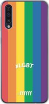 6F hoesje - geschikt voor Samsung Galaxy A50s -  Transparant TPU Case - #LGBT - #LGBT #ffffff