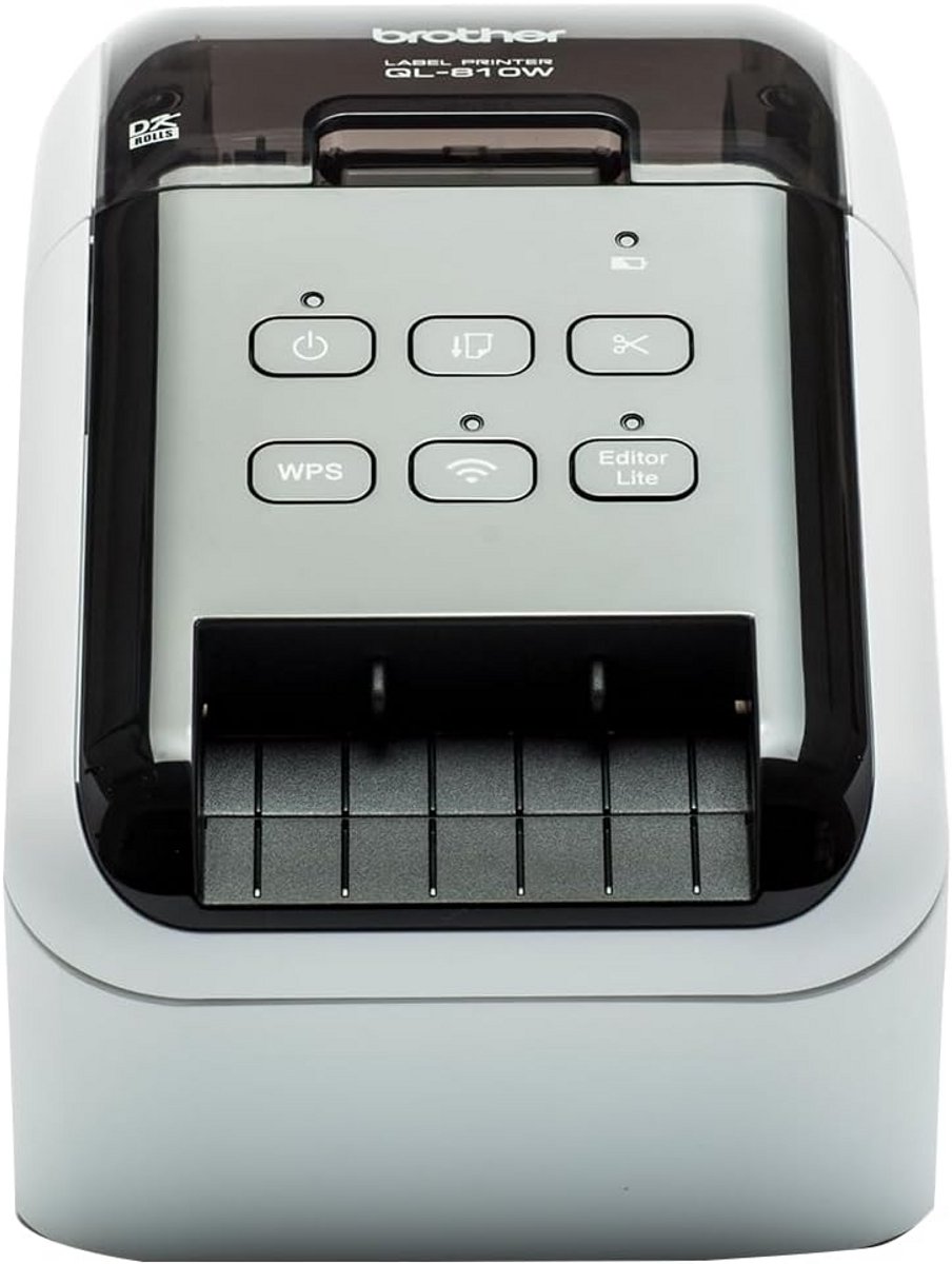 Draadloze Labelprinter voor Adreslabels en Verzending - Zwart/Wit Printen