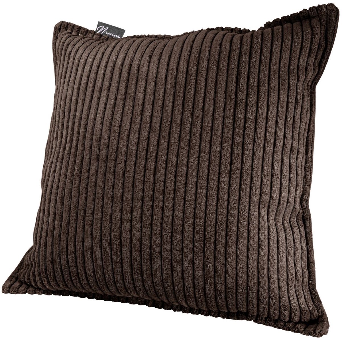 Namini Kussen | Kussentjes voor Kinderkamer & Woonkamer | Gevuld | Vloeistofafstotend | Volledig Uitwasbaar | Handgemaakt | Kussens | Sierkussen | Vierkant | Bruin | 35x35xcm